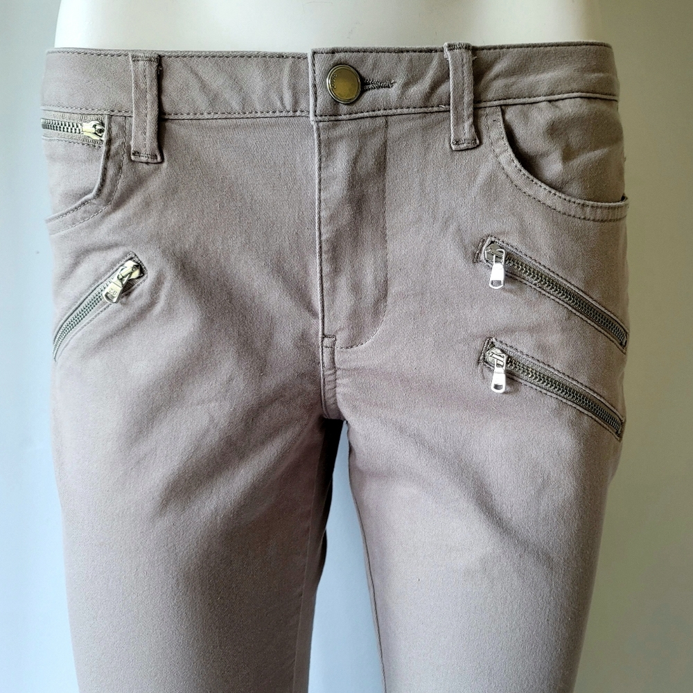 Zara Basic Dept Denim Z1975 Gray Skinny Jeans Size 8